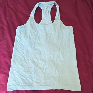 lululemon athletica Light Blue Tank Top